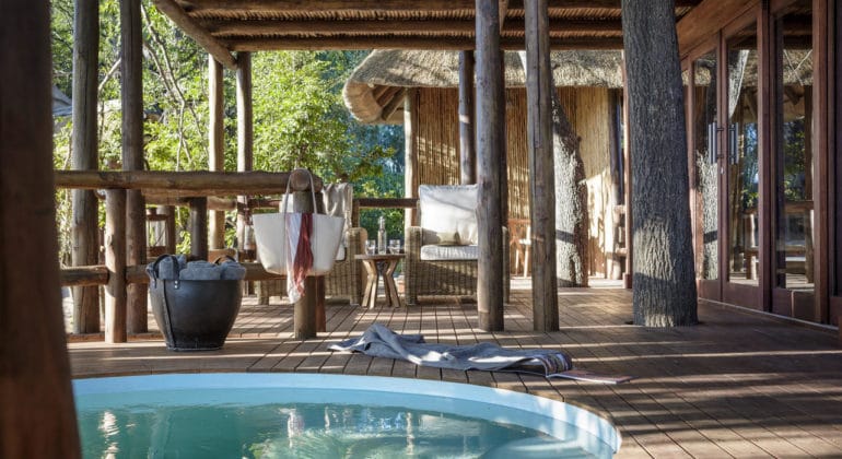 Sanctuary Chief's Camp Plunge Pool