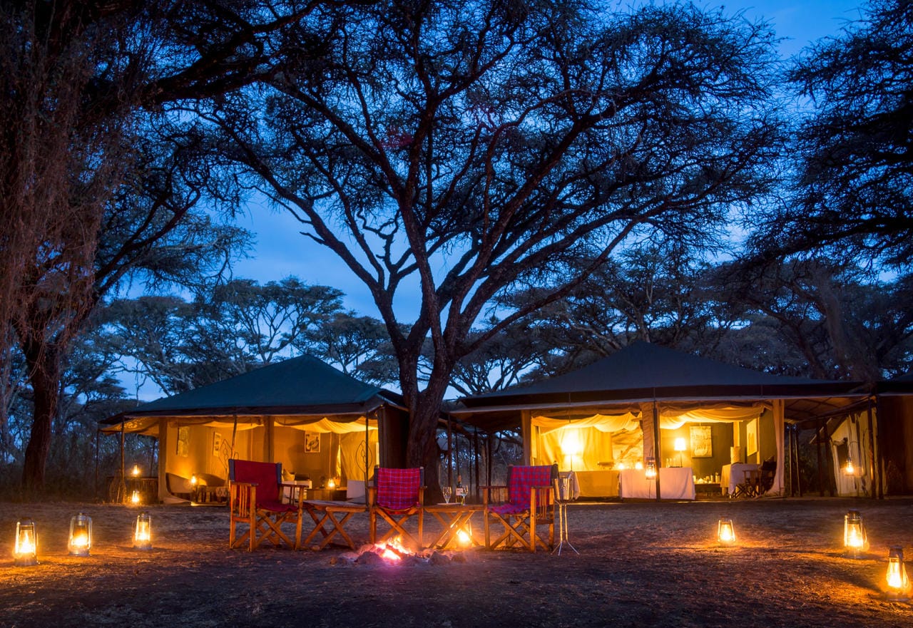 Sanctuary Ngorongoro Crater Camp View