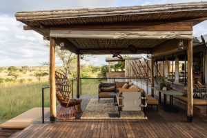 Singita Mara River Tented Camp Deck