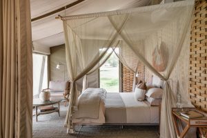 Singita Sabora Tented Camp Bedroom