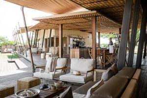 Singita Sabora Tented Camp Guest Area