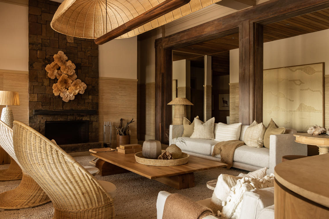 Singita Serengeti House Lounge