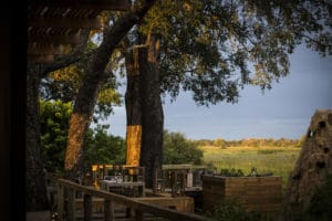 Vumbura Plains North Outdoor Dining