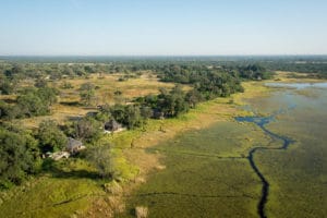 Vumbura Plains South Aerial View