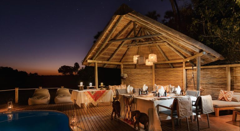 Wilderness Chitabe Lediba Deck Dining