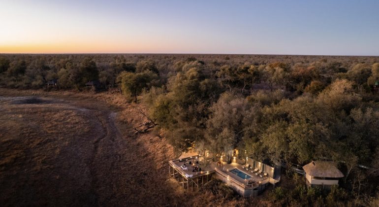 Wilderness Savuti Aerial View