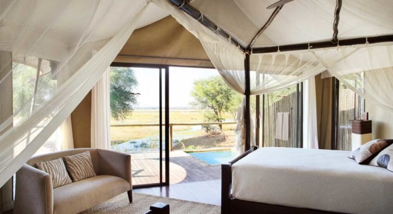Anabezi Luxury Tented Camp Room