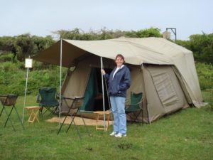 Auth Tent Exterior With Guest