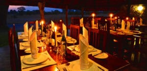 Bomani Tented Lodge Dining