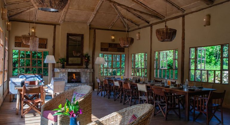 Bwindi Lodge Dining