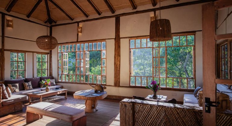 Bwindi Lodge Lounge