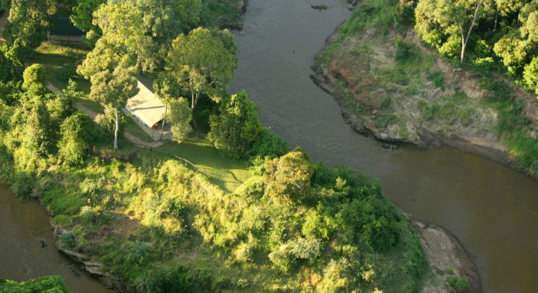 Governors' Camp Aerial View