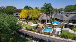 Ilala Lodge Hotel Aerial View