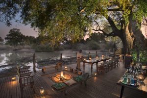 Kanga Expeditions Deck Dining