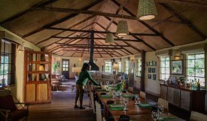 Mount Gahinga Lodge Dining