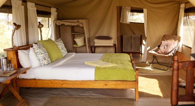 Ndutu Wilderness Camp Double Tent