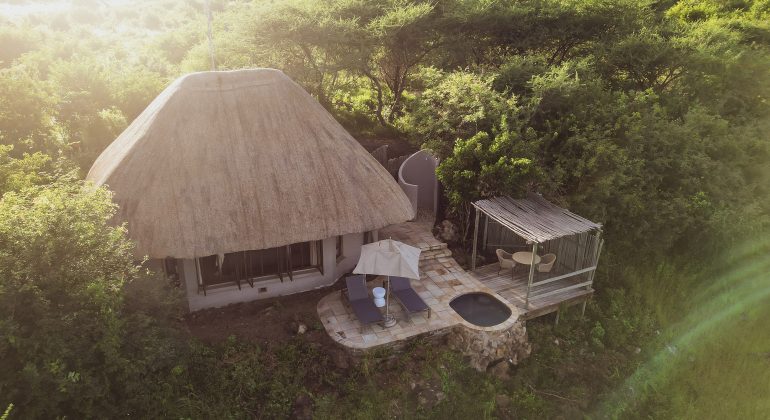 Ngoma Safari Lodge Aerial View