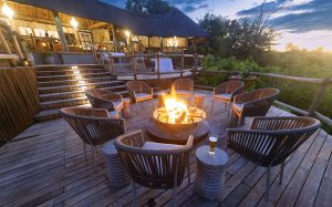 Ngoma Safari Lodge Campfire