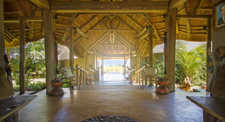 Ngoma Safari Lodge Entrance