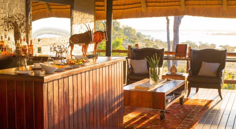 Ngoma Safari Lodge Lounge