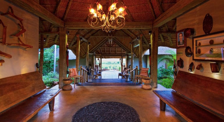 Ngoma Safari Lodge Reception