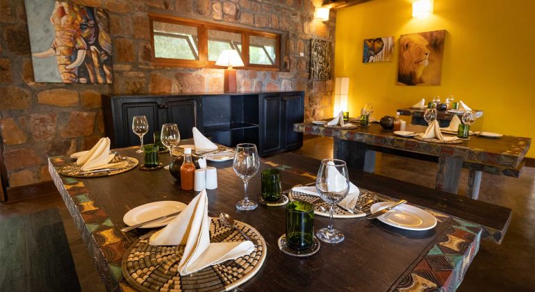 Ruzizi Tented Lodge Dining