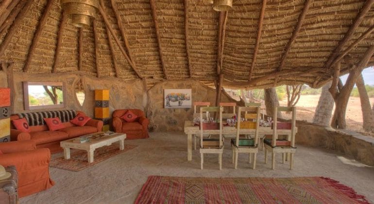 Saruni Rhino Dining