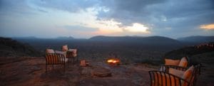 Saruni Samburu Fireplace