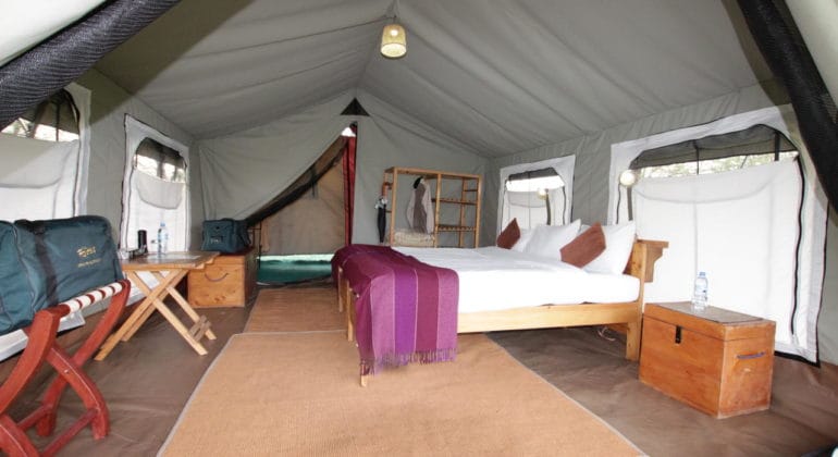Serengeti North Wilderness Camp Bedroom