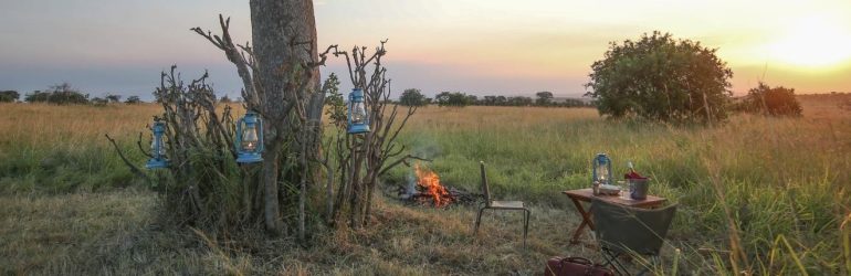 Serengeti North Wilderness Camp Sundowners