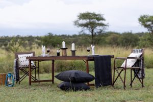 Serengeti Wilderness Camp Bush Dinner
