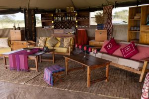 Serengeti Wilderness Camp Lounge