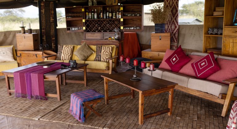 Serengeti Wilderness Camp Lounge