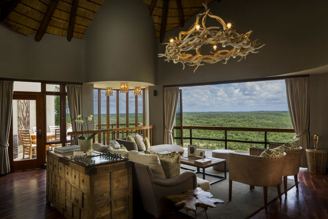 Ulusaba Cliff Lodge Lounge