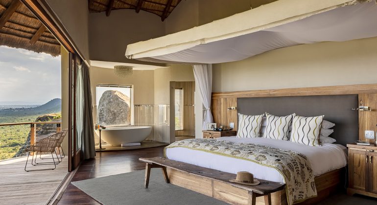 Ulusaba Cliff Lodge Room