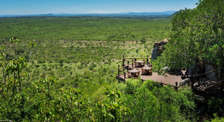 Ulusaba Rock Lodge Deck
