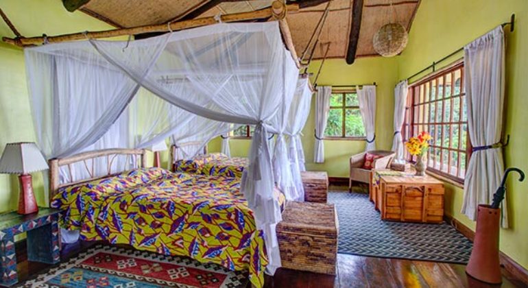 Virunga Lodge Bedroom 1