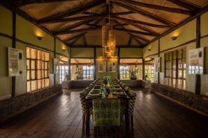 Virunga Lodge Dining