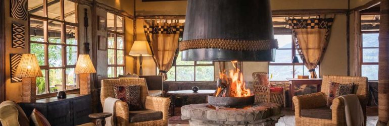 Virunga Lodge Main Area