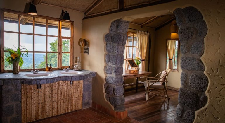 Virunga Lodge Wash Area