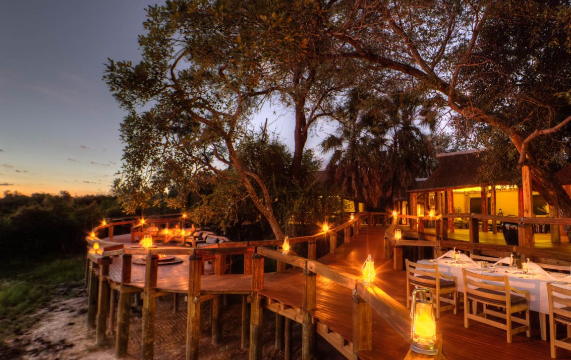 Camp Okavango Deck