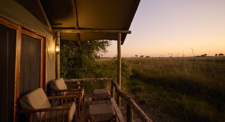 Camp Xakanaxa Sitting Area