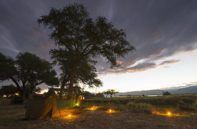 Camp Zambezi Tent View