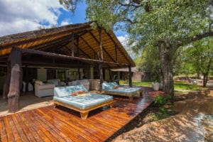 Chapungu Tented Bush Camp Deck