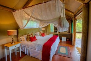 Chapungu Tented Bush Camp Interiors