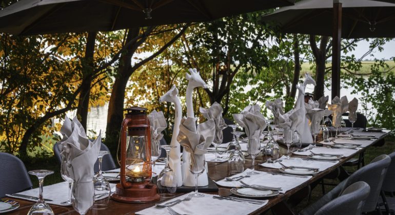 Chobe Game Lodge Dining