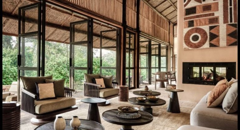 Gorilla Forest Lodge Main Area