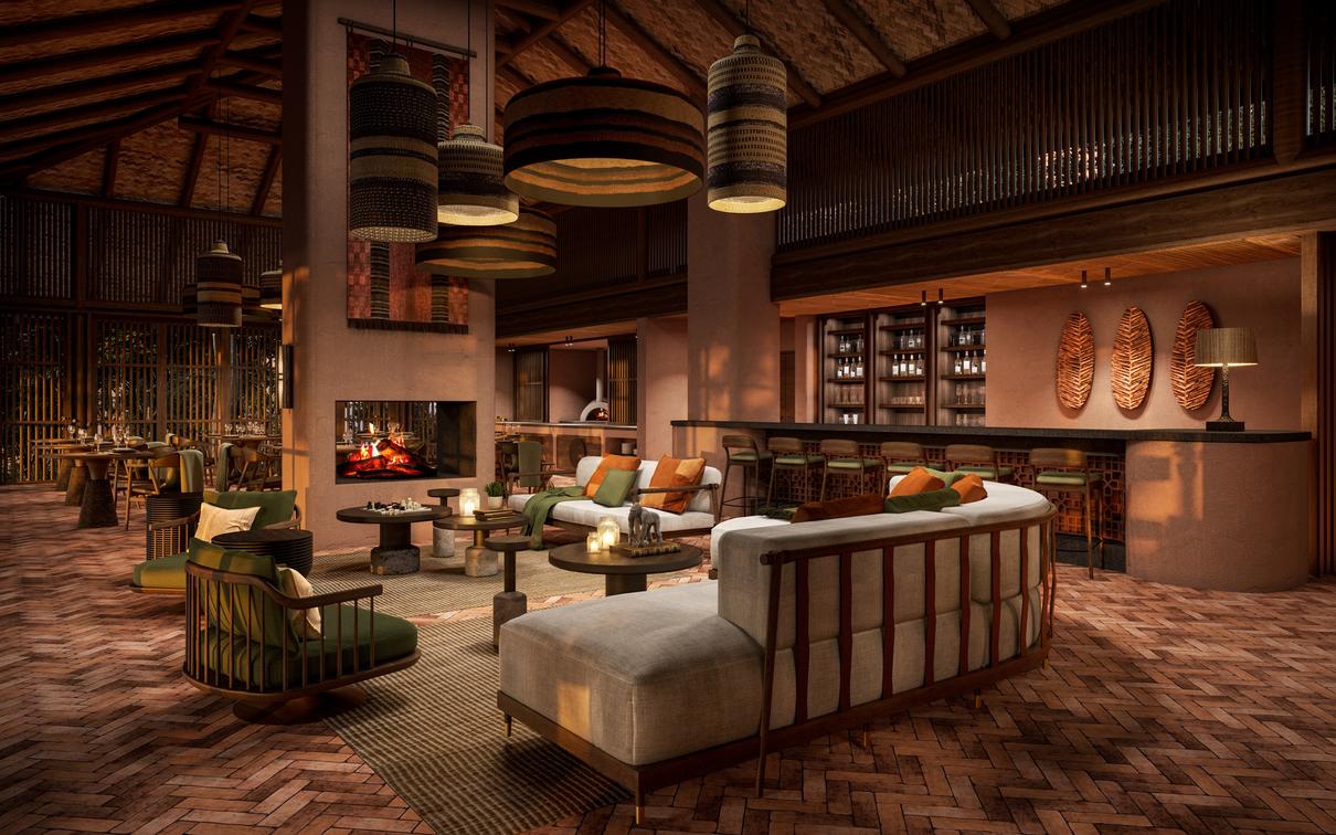 Gorilla Forest Lodge Main Area
