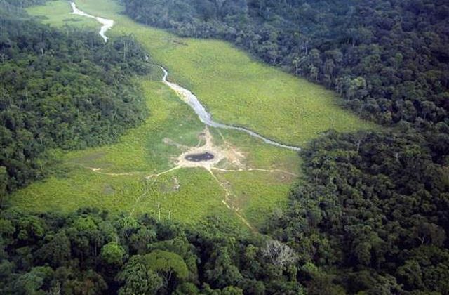 Ivindo National Park Aerial View