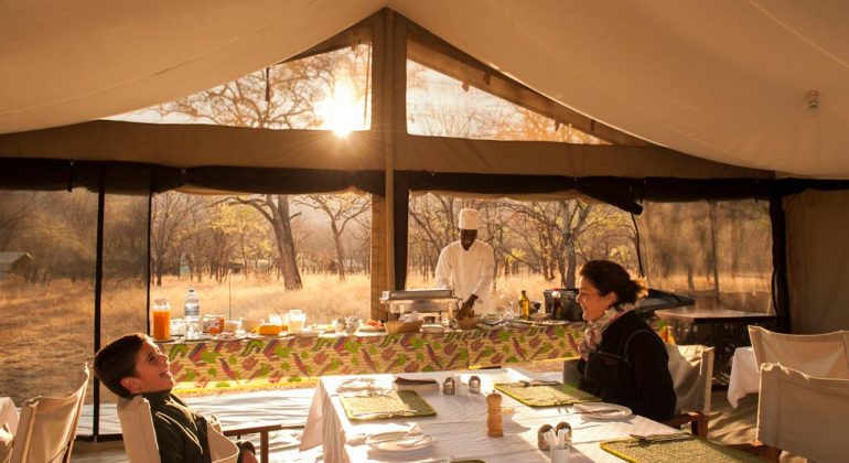 Kati Kati Tented Camp Dining